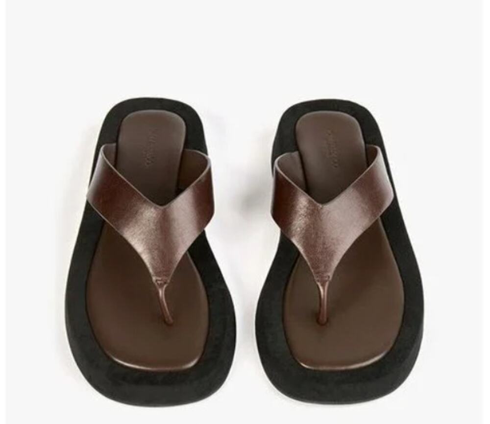 Tony Bianco Women's Black Ives Choc Vintage Casual Sandal